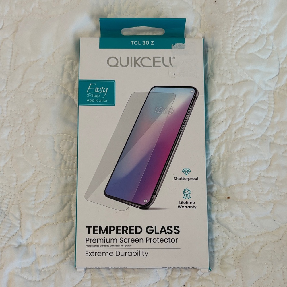 Tempered Glass Screen Protector for TCL 30 Z - Clear
